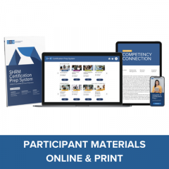 SHRM Certification Prep System Online & Print